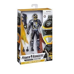 Power Rangers Lightning Collection SPD A-Squad Yellow Ranger Action Figure‎ New